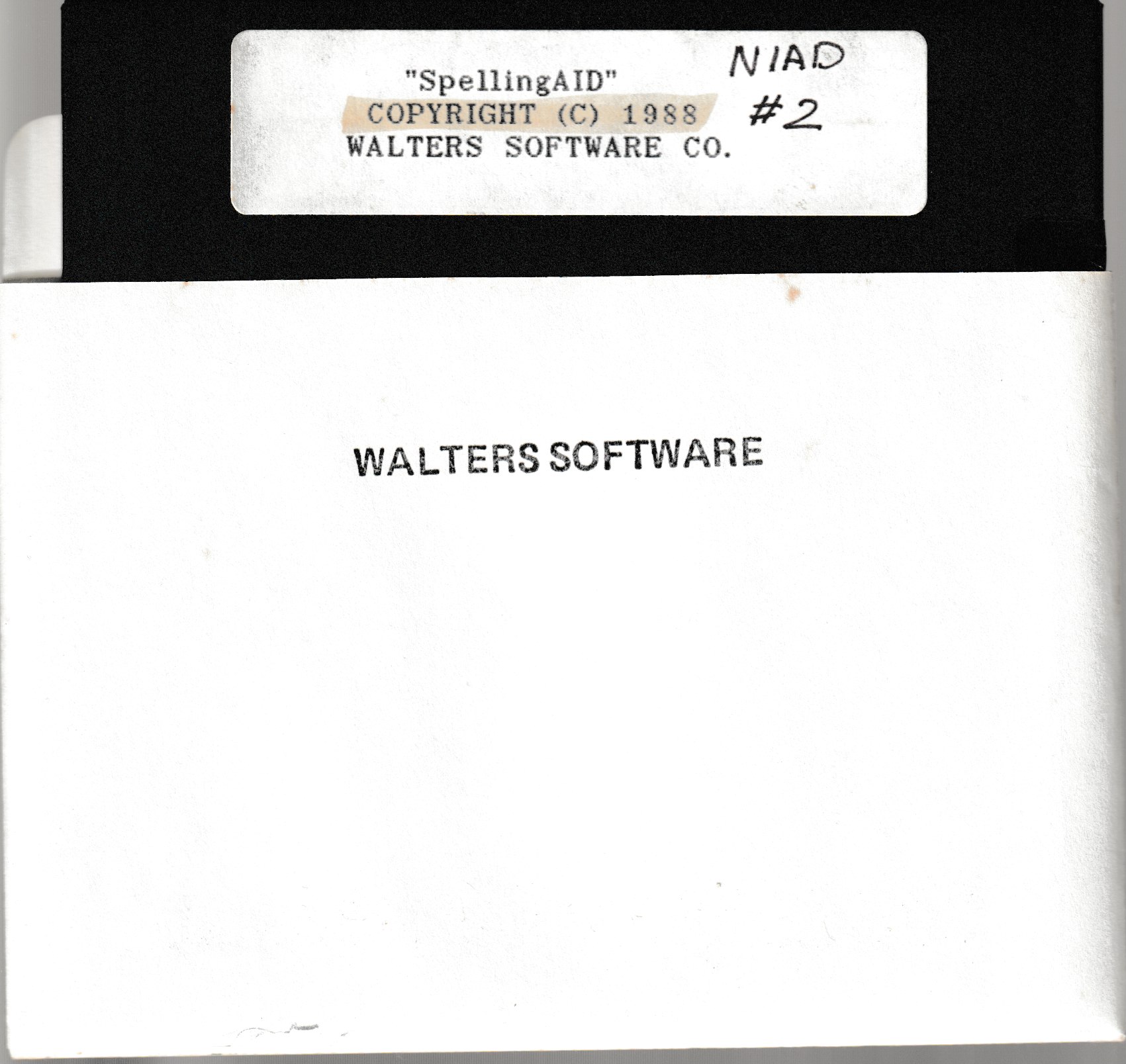 SpellingAID Floppy Disk